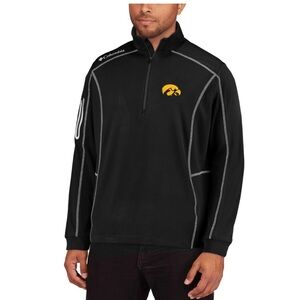 New Iowa Hawkeyes Columbia Golf Shotgun Quarter-Zip Pullover Shirt Men’s Large L